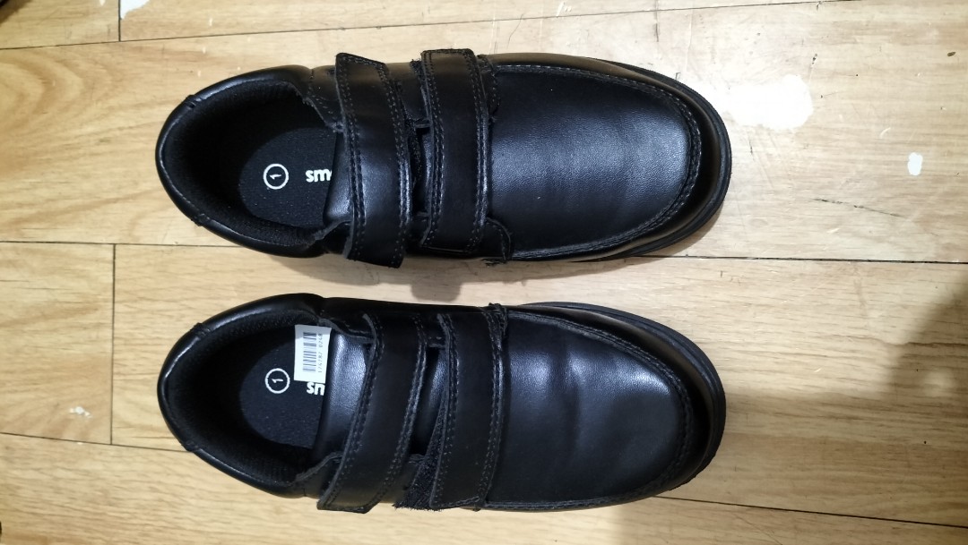 trendy black school shoes