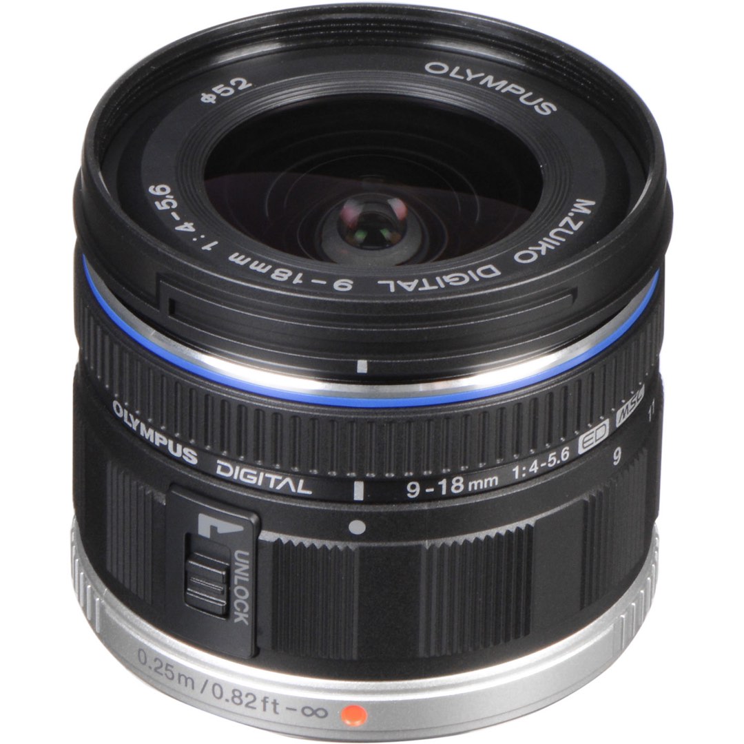 BRAND NEW OLYMPUS M.ZUIKO DIGITAL ED 9-18MM F4-5.6 LENS