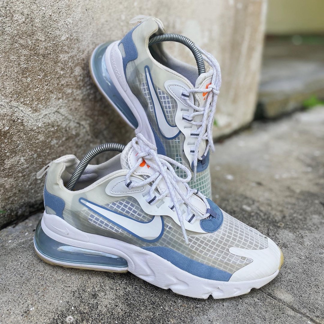 Nike air max 270 react pure platinum top