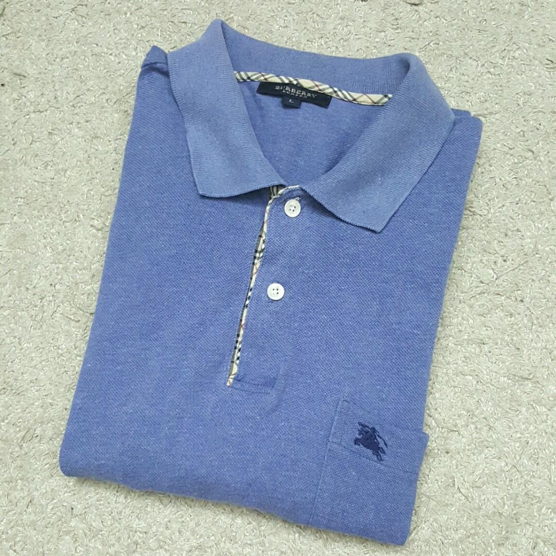 Burberry, Men's Fashion, Tops & Sets, Tshirts & Polo Shirts on Carousell