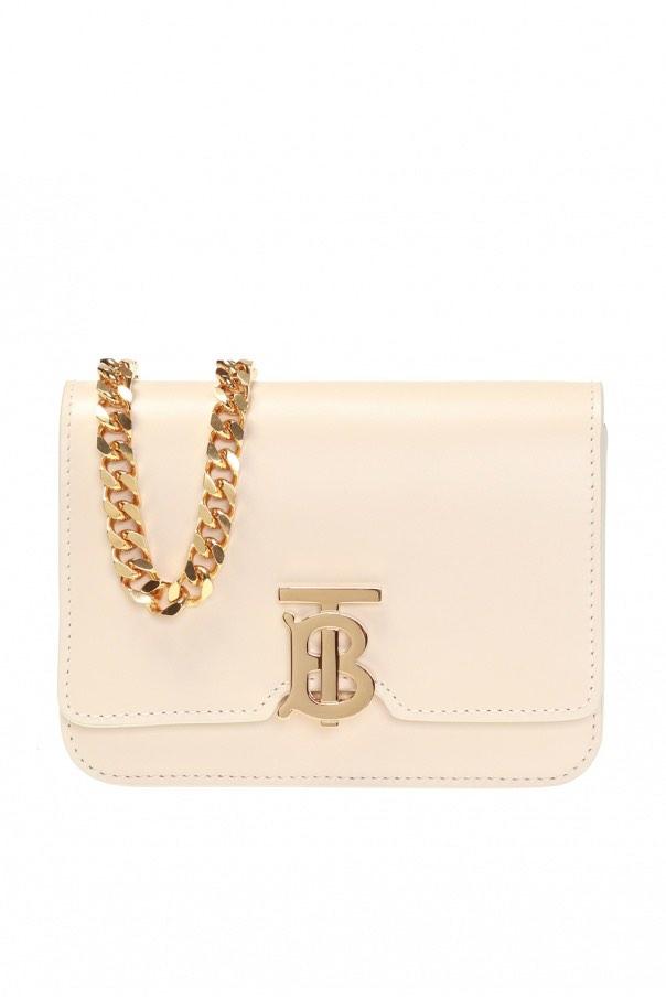 Belted leather tb bag online