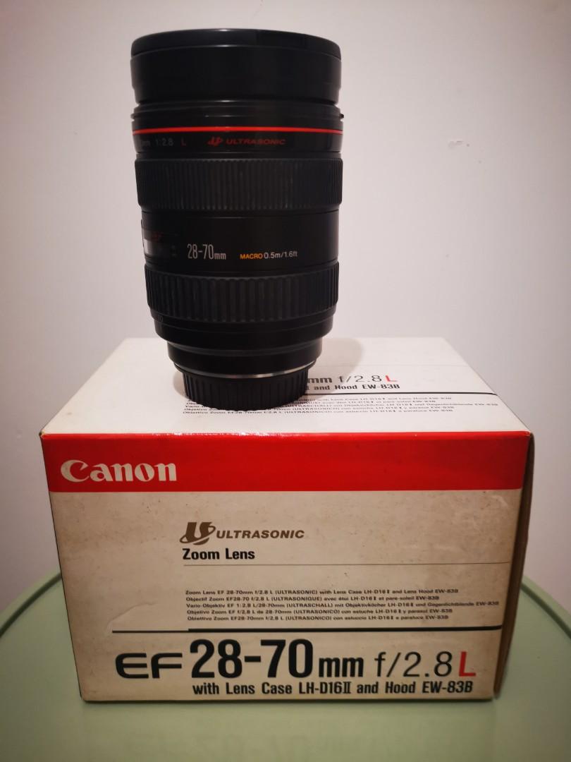 Canon EF 28-70mm f/2.8, 攝影器材, 鏡頭及裝備- Carousell