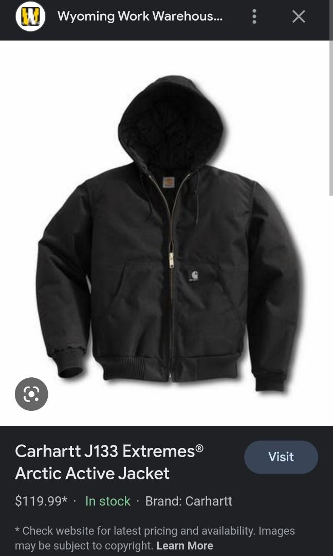 Carhartt J133 Extremes Arctic Active Jacket