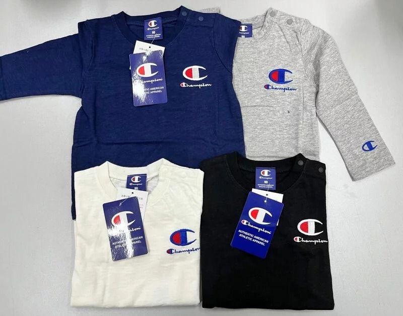 現貨*【Champion 兒童純棉長袖Tee】, 預購- Carousell