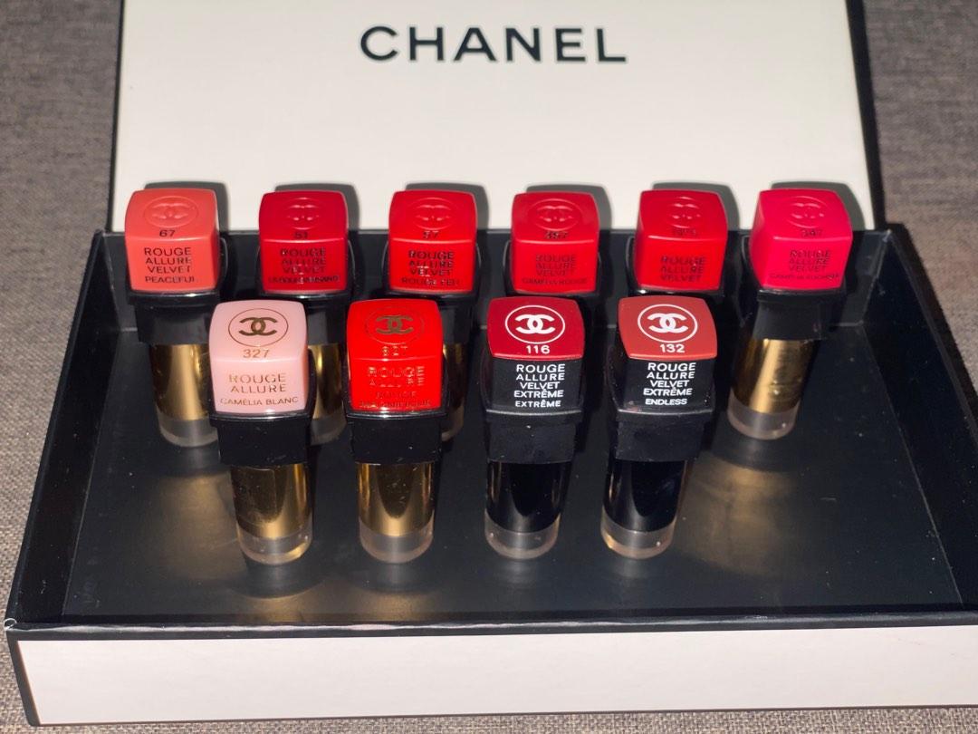 Chanel Rouge Brulant (191) & Endless (132) Rouge Allure Lip Colours Reviews  & Swatches