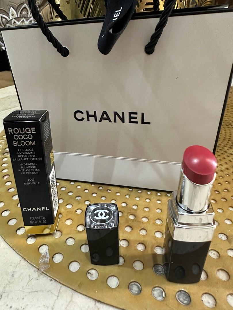 Chanel rouge coco bloom 124 - merveille, Beauty & Personal Care, Face,  Makeup on Carousell