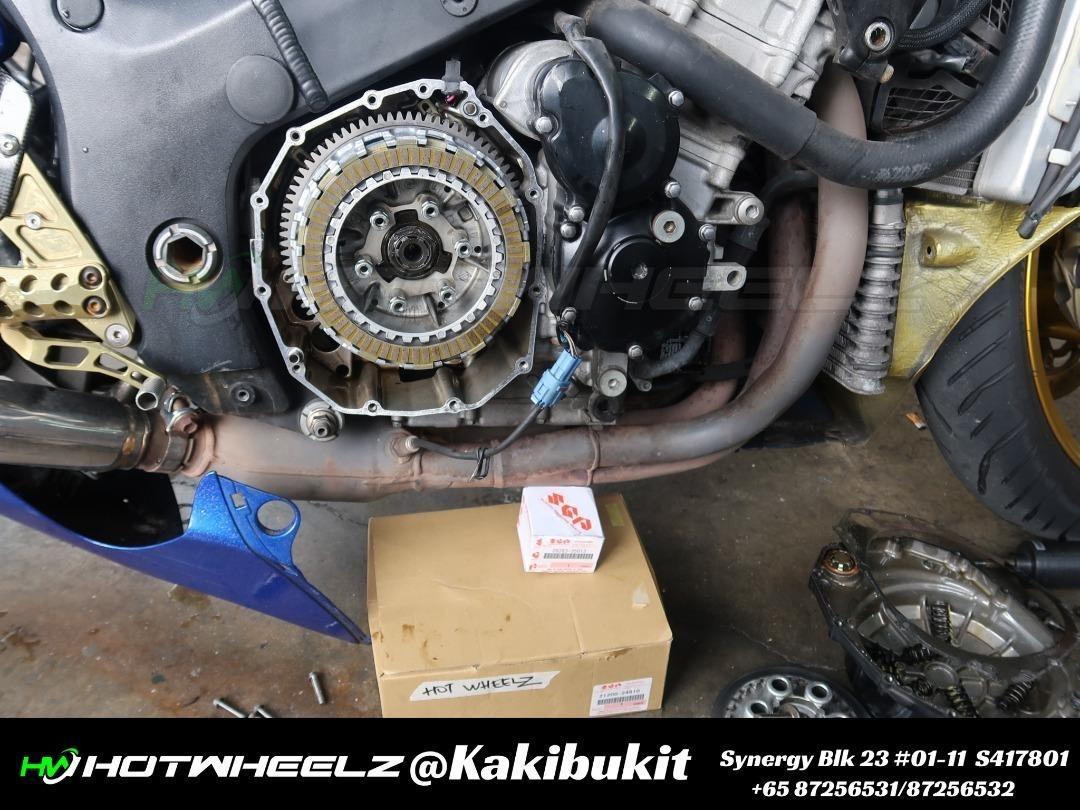CLUTCH PLATE REPLACEMENTSUZUKI GSXR 1300, Motorcycles, Motorcycle