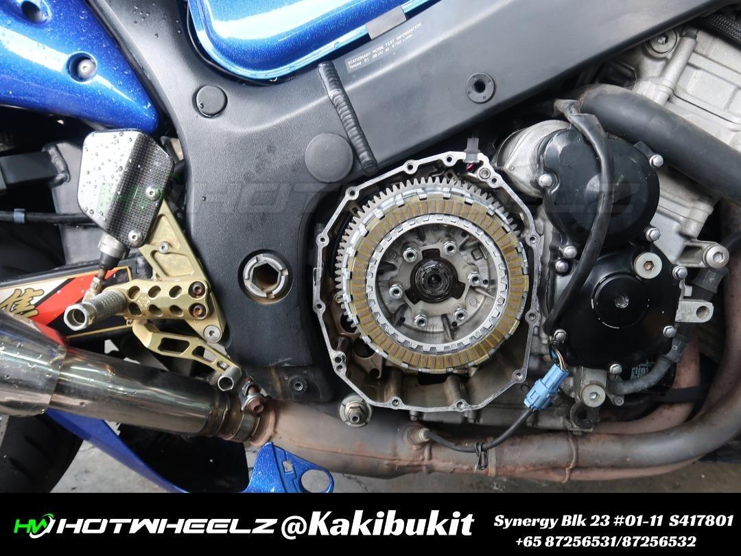 CLUTCH PLATE REPLACEMENTSUZUKI GSXR 1300, Motorcycles, Motorcycle