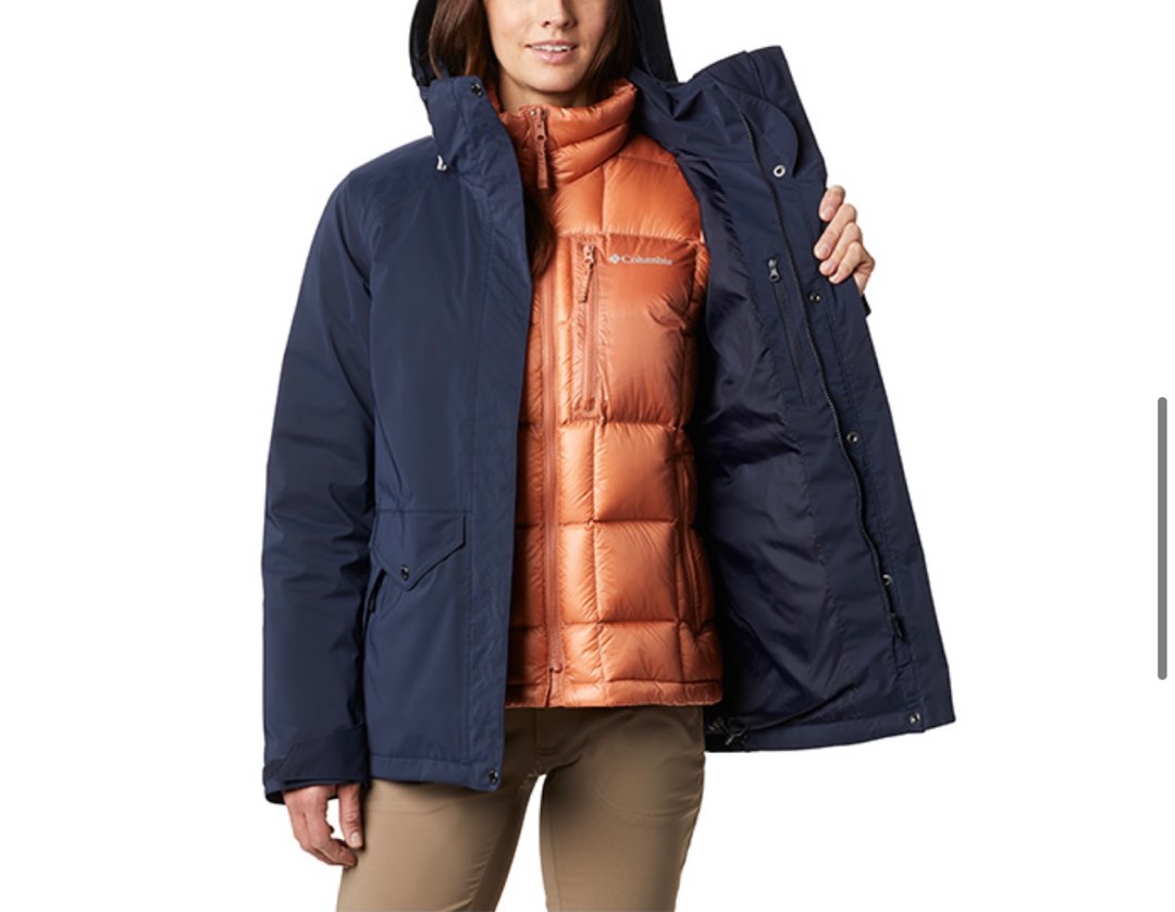 Women's ten best sale falls interchange jacket