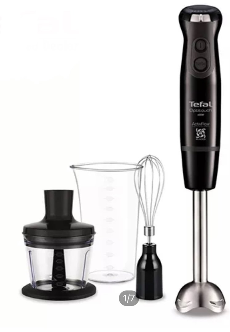Combo Tefal blender and hand mixer, TV & Home Appliances, Kitchen