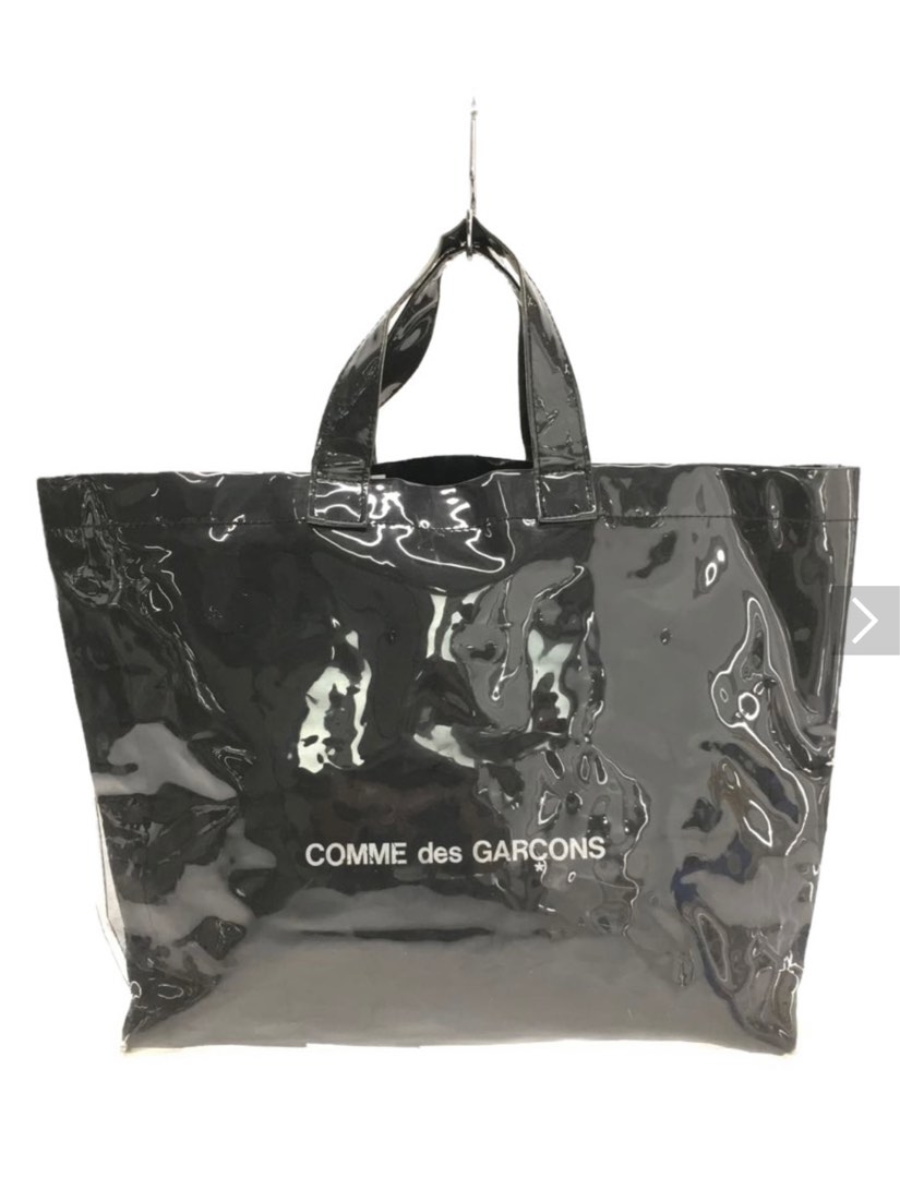Comme des garcons vinyl tote 2025