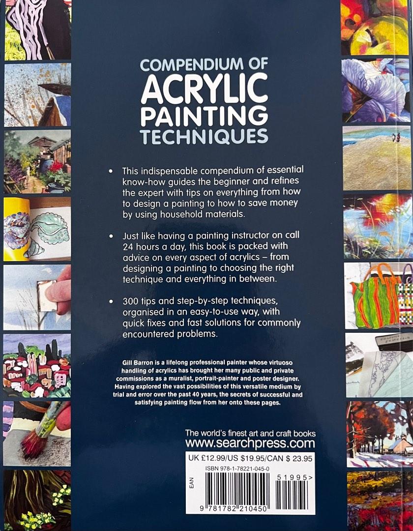 Compendium of Acrylic Painting Techniques, 興趣及遊戲, 書本 & 文具, 書本及雜誌 補充練習