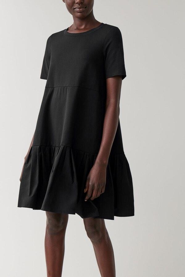 Cos hotsell ruffle dress