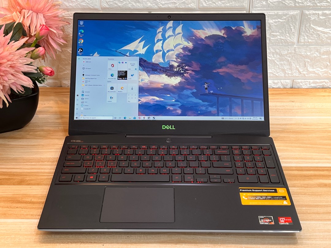 Dell G5s 5505 AMD Ryzen 7 4800H 16GB RAM 512GB SSD AMD Radeon RX 5600M