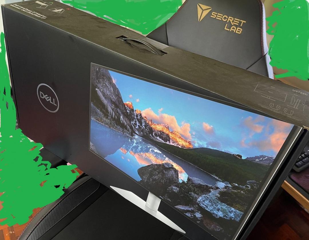 Dell UltraSharp 27 IPS Monitor - U2722D, Computers & Tech, Parts &  Accessories, Monitor Screens on Carousell
