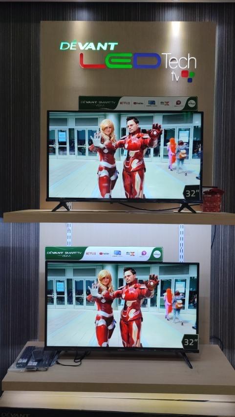 DEVANT LED SMART TV (Category: TV) located in Quezon City. Submitted by maryann5721 (Listing ID 1191426507, Image 1). Description: DEVANT LED TV SMART LED TV 32STV103-10,100 43STV103-14,700 UHD TV 43UHD204- 16,000 50UHD204- 18,400 55UHD204-20,500 65UHD204-33,300 with soundbar 75UHD204-47,500 QUANTUM TV 50QUHV04- 23,600 with soundbar 55QUHV04-27,000 with soundbar 65QUHV04-38,600 with soundbar Brand new and sealed with warranty and receipt 7 days r