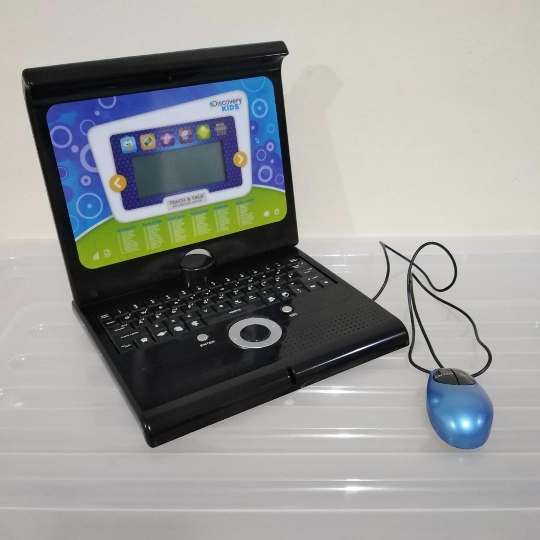 Discovery teach & talk exploration laptop with games deals
