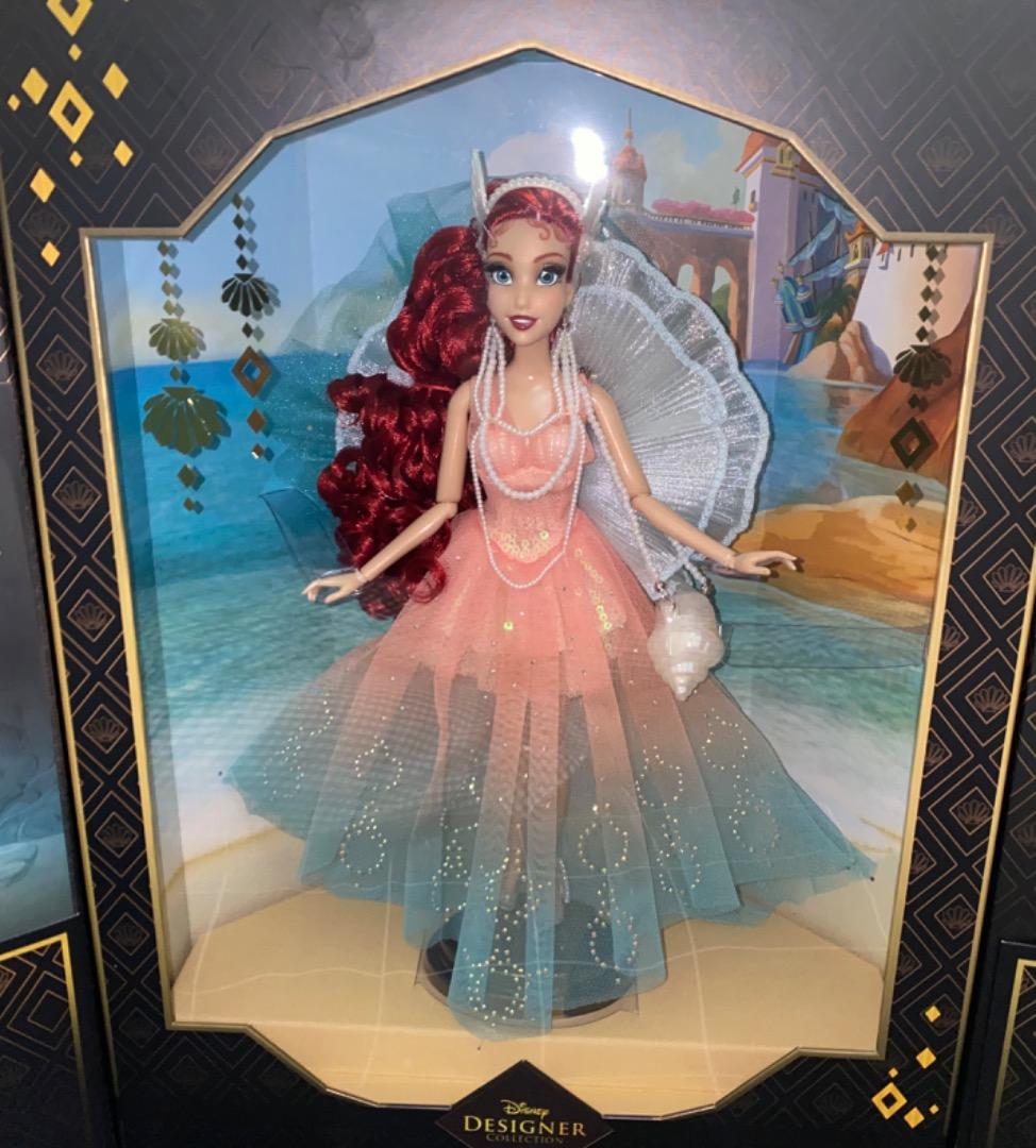 Disney Store Designer Collection Ariel The Little Mermaid Doll 2021 Limited  Edition ( Barbie , Bratz and Monster High doll )