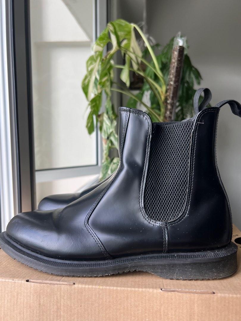 Dr Marten Flora Boots Black Men s Fashion Footwear Boots on