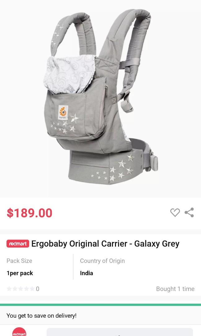 Ergobaby Carrier Lightly Used Babies Kids Going Out Carriers Slings on Carousell