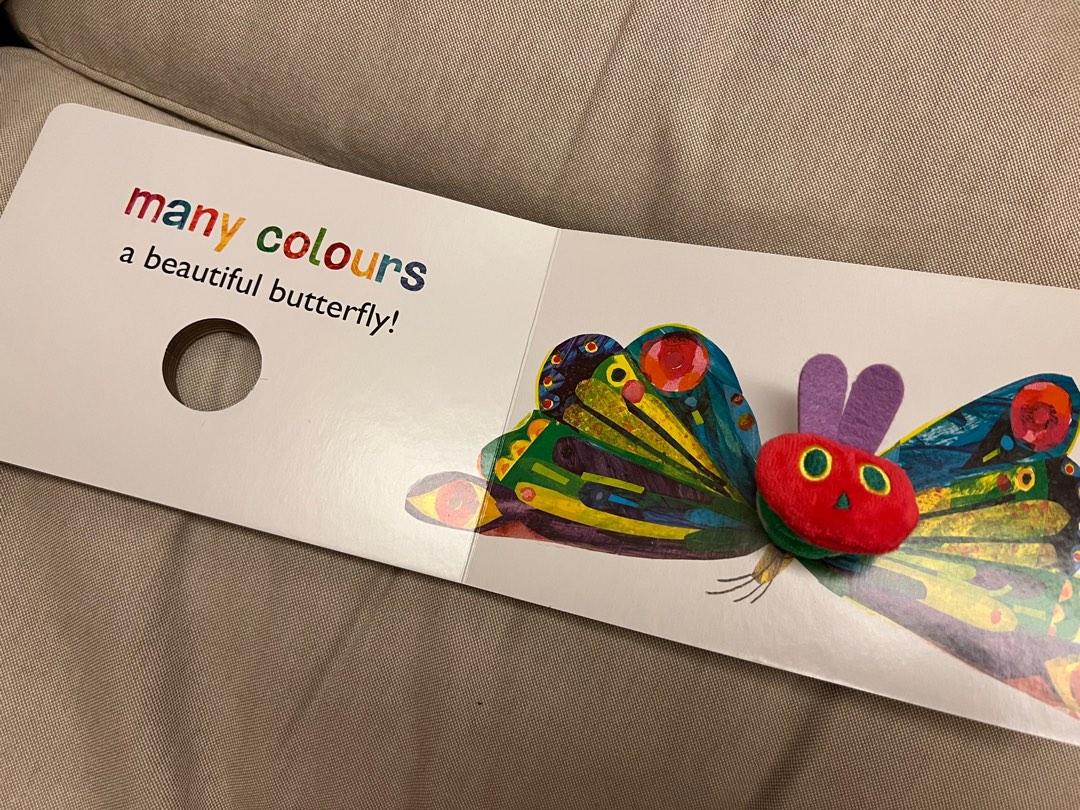 eric carle the very hungry caterpillar finger puppet book, 興趣及遊戲, 書本