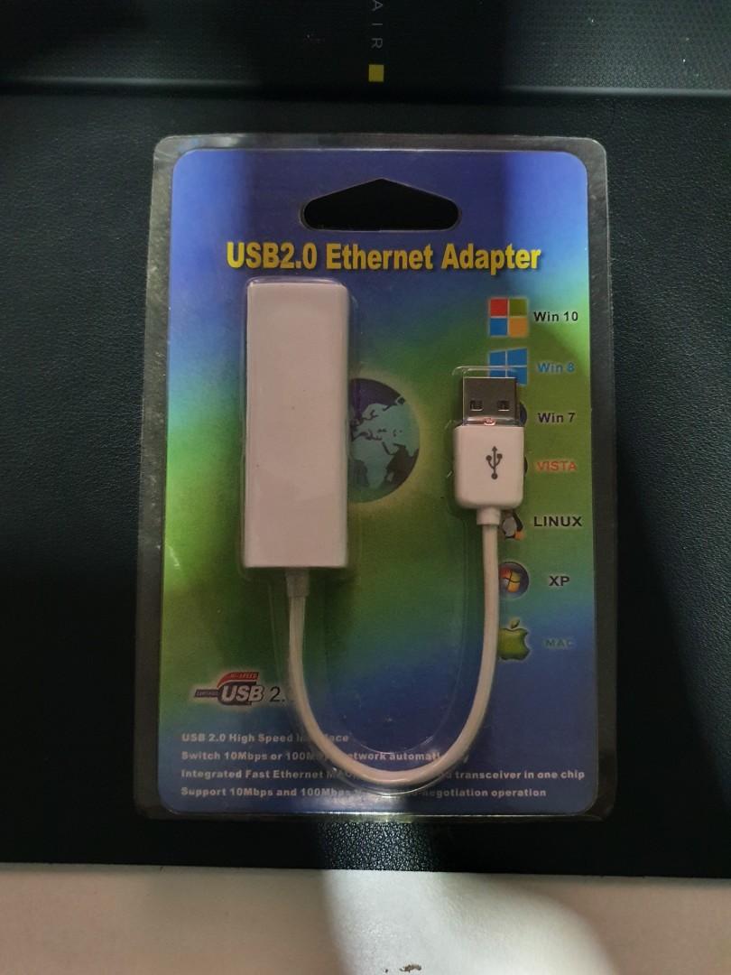 Ethernet Adapter, Computers & Tech, Parts & Accessories, Cables ...