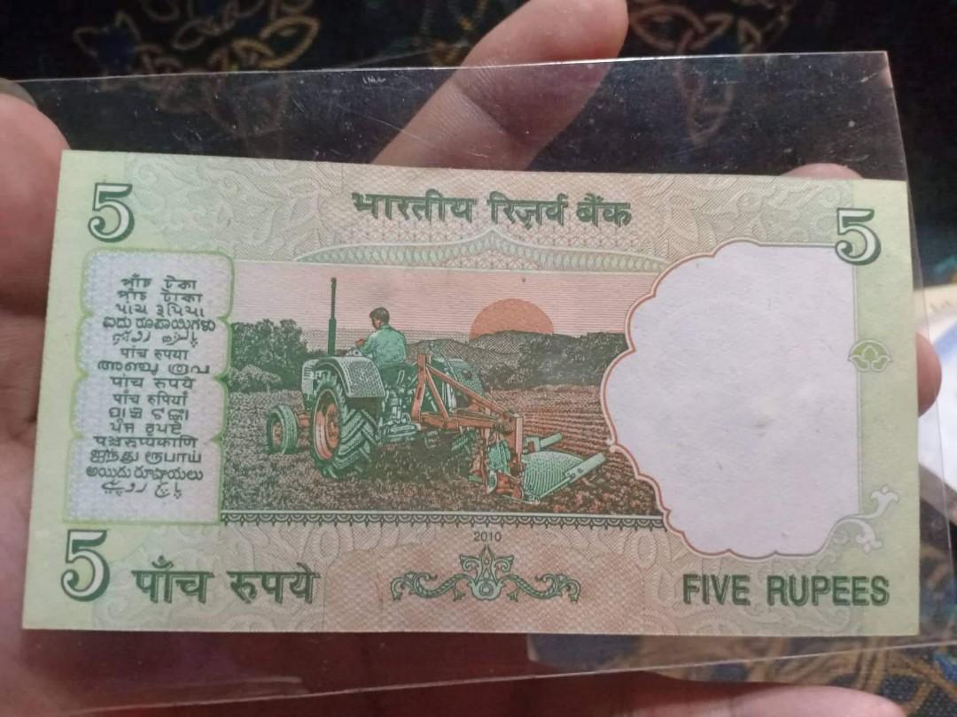 Five Rupees, Hobbies & Toys, Memorabilia & Collectibles, Currency on ...