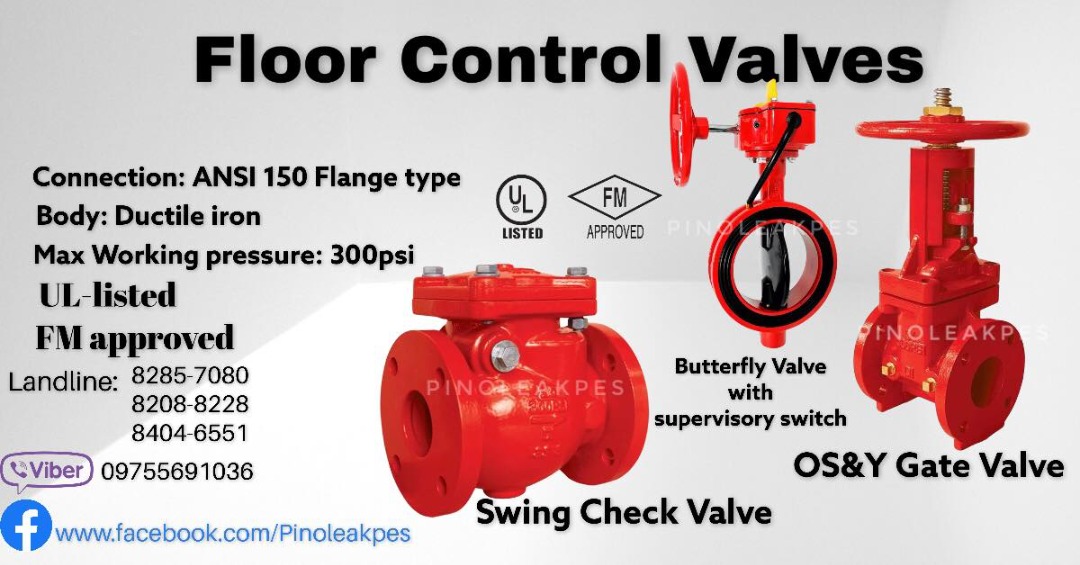 FLOOR CONTROL VALVES, Commercial & Industrial, Construction & Building