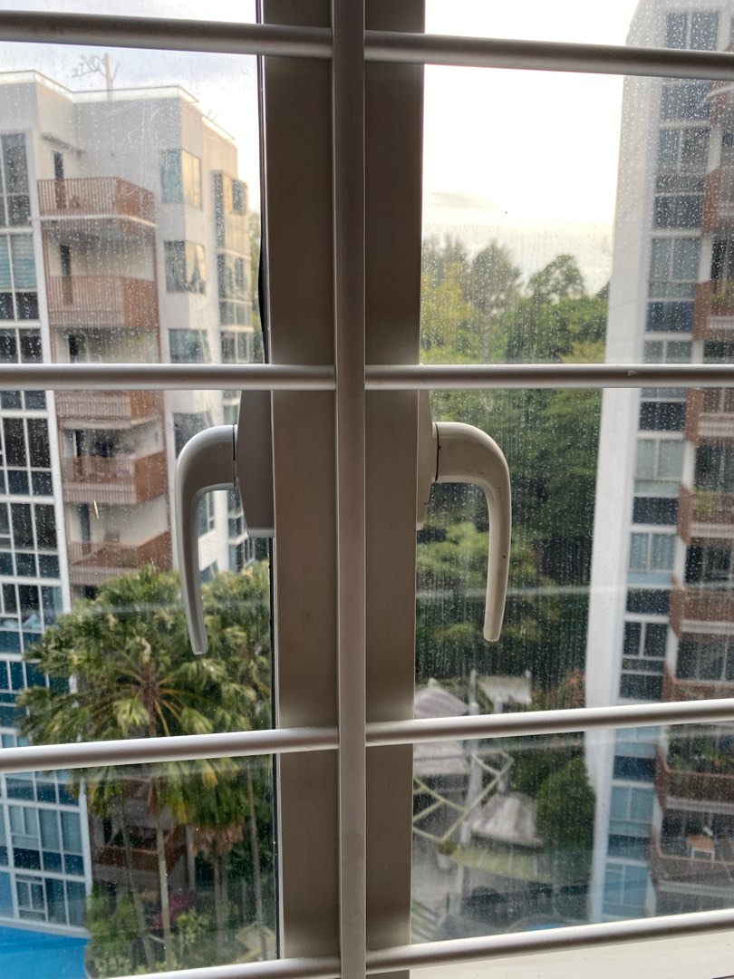 Floridian Condo Window Repaired, Furniture & Home Living, Security