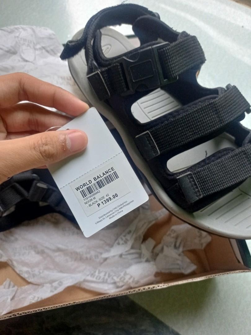 World balance sandals for hotsell men
