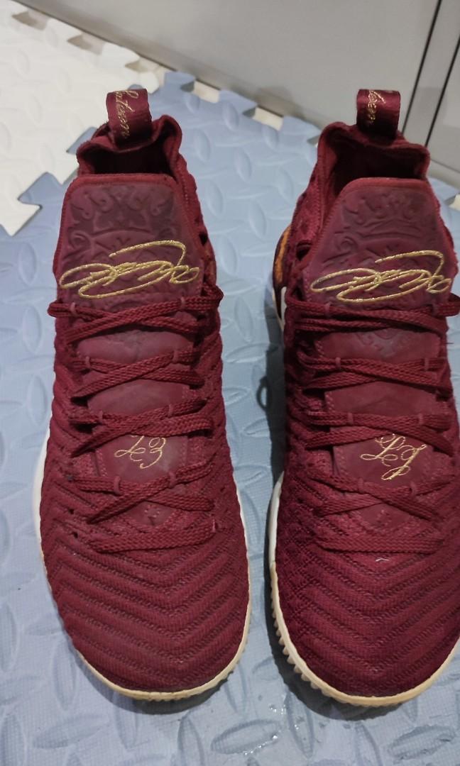 For sale lebron 16 king wine red