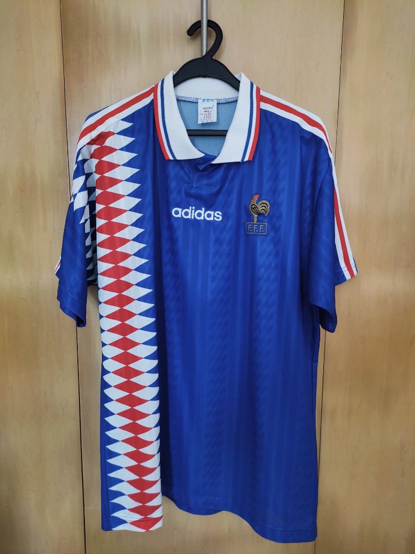 1994-96 France home jersey - XL
