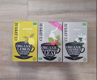 FREE 3 boxes of Clipper Teas.