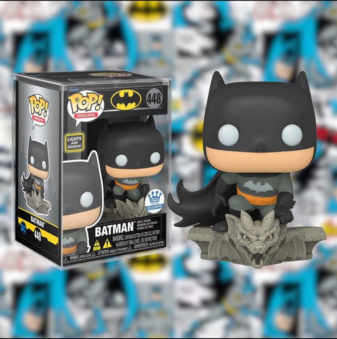 Funko Pop! Batman Light & Sound, Hobbies & Toys, Collectibles &  Memorabilia, Fan Merchandise on Carousell