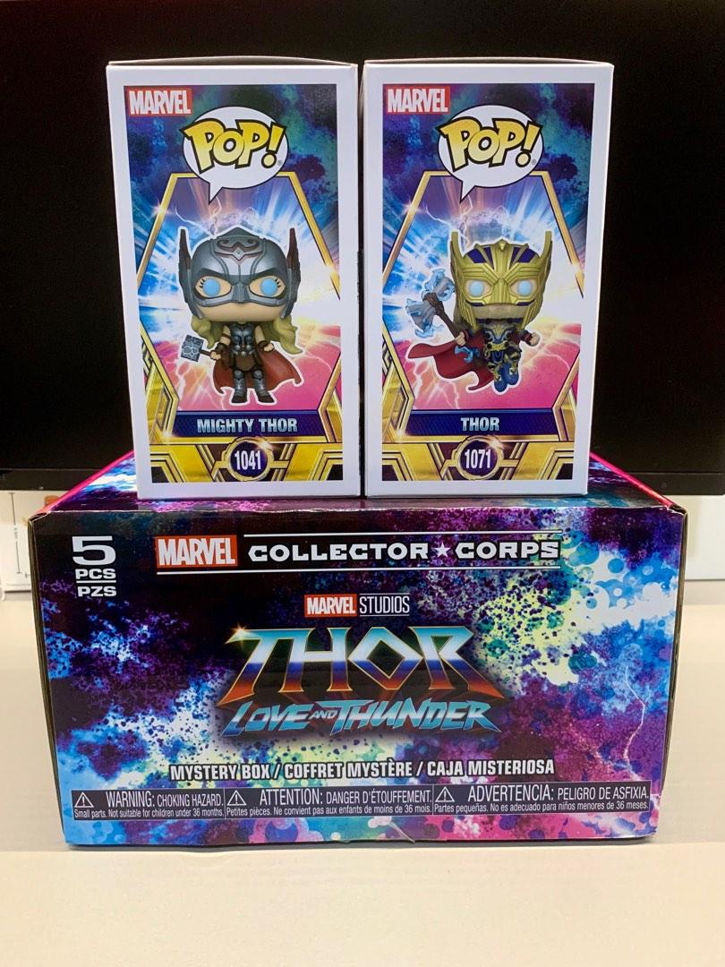 Funko Pop! Marvel Collector Corps Thor Love And Thunder / Mighty Thor 1041  / Thor 1071