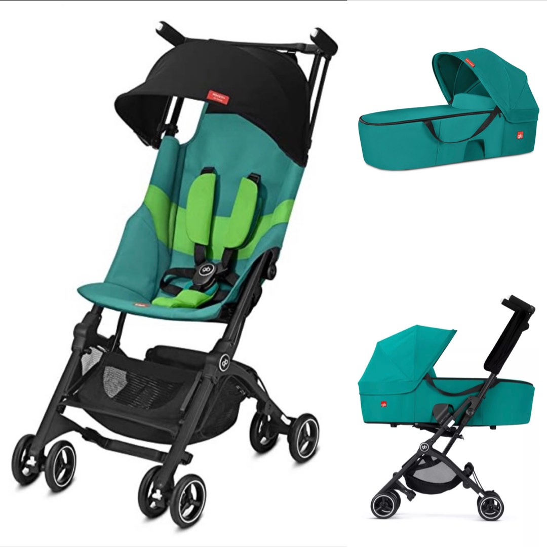 GB Pockit + Plus All Terrain Future Perfect Compact Stroller with Carry
