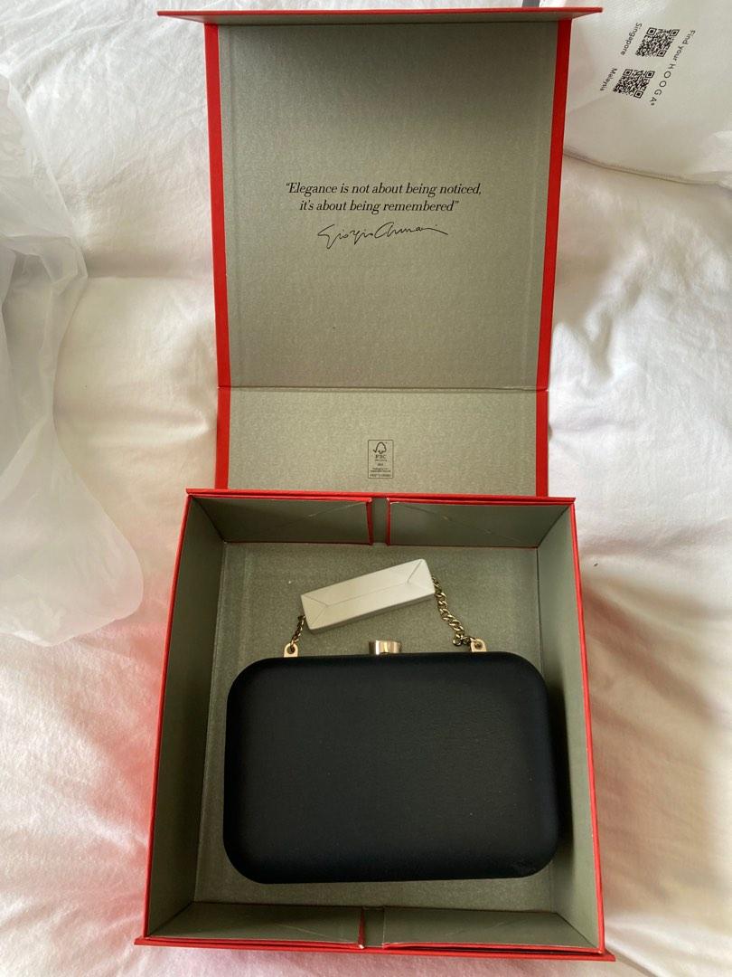 Giorgio armani discount clutch bag price