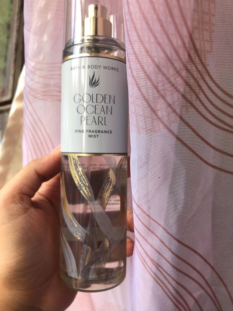 Golden Ocean Pearl By Bath & Body works Fragrance Mist, Beauty