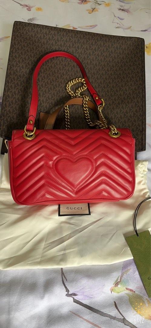 Gucci Marmont small matelass shoulder bag Luxury Bags Wallets