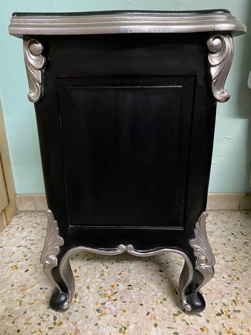 Hard to find handmade Victorian style painted bedside tables, Furniture