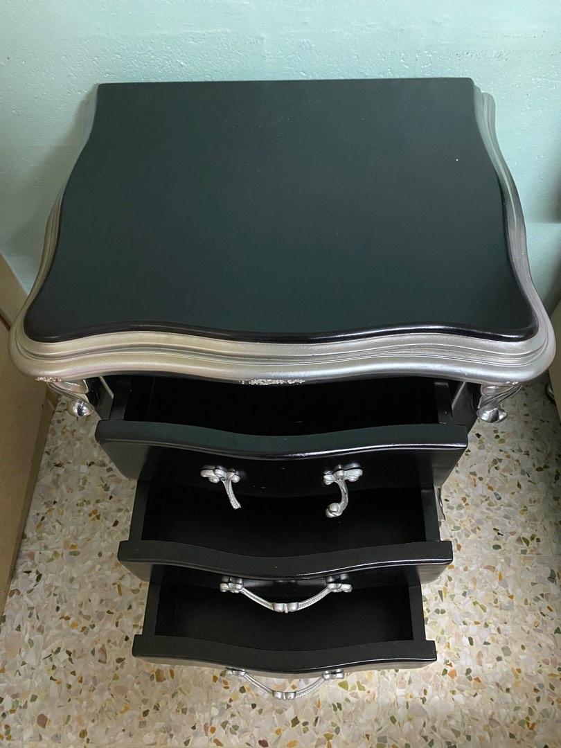 Hard to find handmade Victorian style painted bedside tables, Furniture