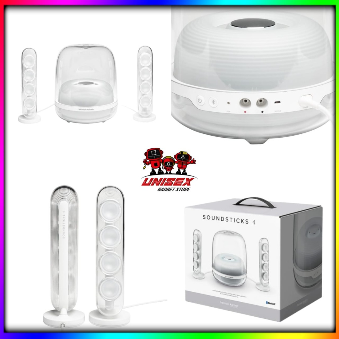 Harman Kardon Soundstick 4 Iconic Wireless Bluetooth Speaker Subwoofer