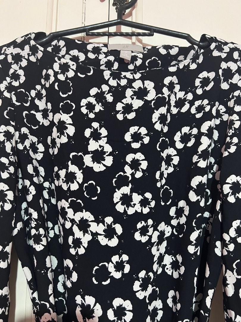 H&M Elegant Floral Dress (Category: Dresses) located in Taguig. Submitted by 5erap (Listing ID 1191382099, Image 3). Description: Washed only! Original price almost 1.5k.