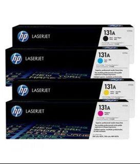 HP CF210A/CF211A/CF212A/CF213A/CF210X (131A/131X) 原廠 LaserJet 碳粉盒