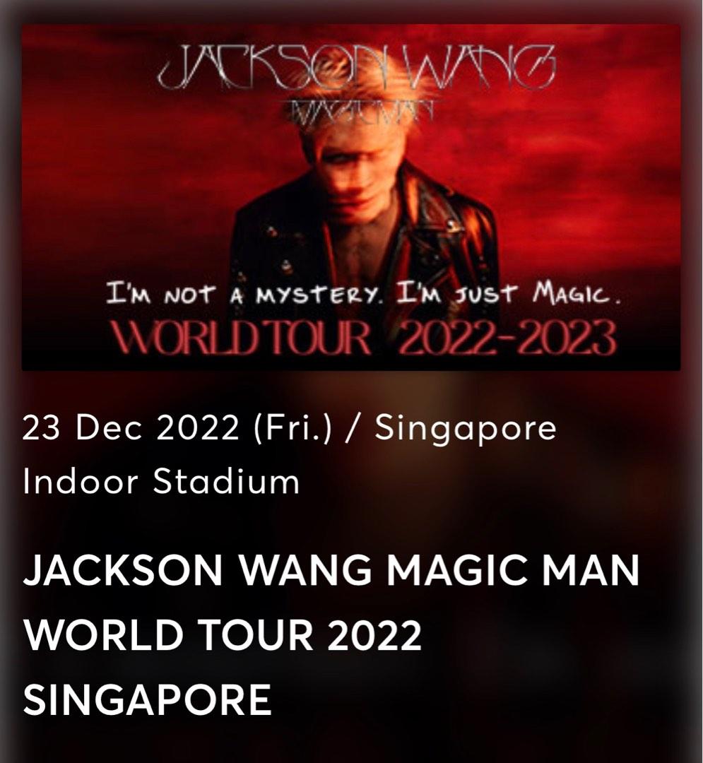 jackson wang magic man world tour tickets