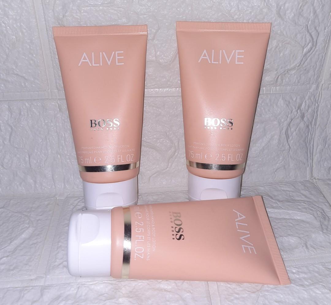 Hugo Boss Alive Hand & Body Lotion 75ml (Made in Monaco), Beauty