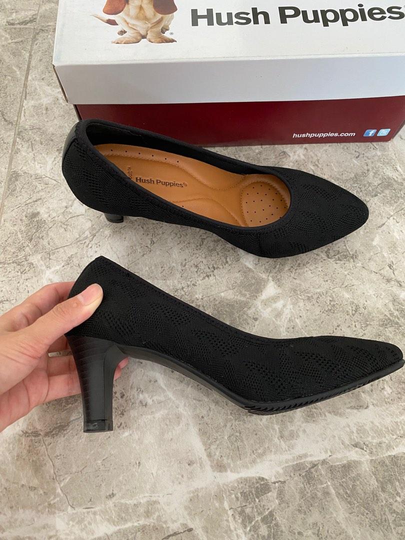 Hush puppies Black Heels US5 size