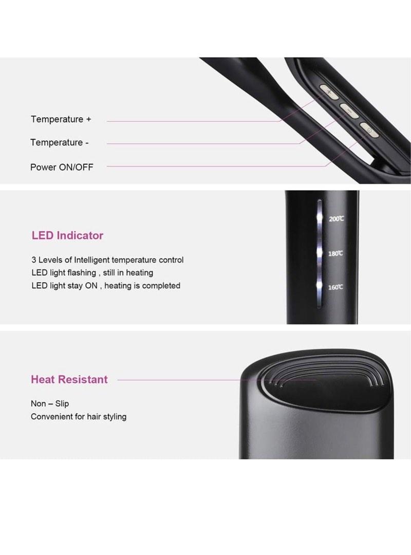 iGutech Deep Barrel Hair Waver,Beach Waver Hair Curer,Curling Tongs, Beauty & Personal Care