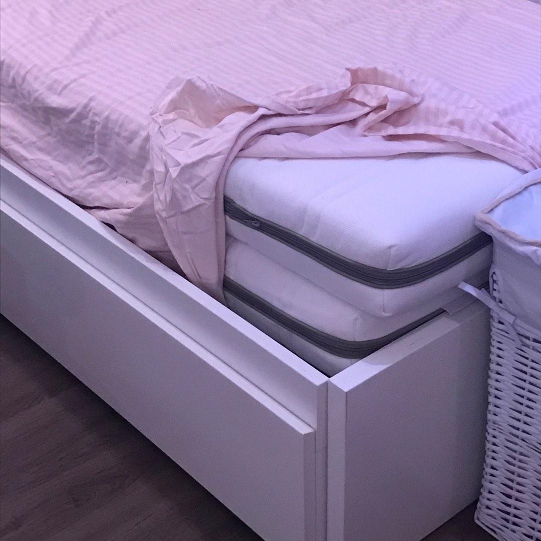 IKEA day bed, Furniture & Home Living, Bedding & Towels on Carousell