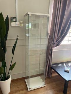 Ikea Detolf Glass Display Cabinet